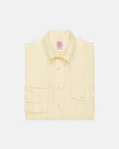 Made In Usa Flap Pocket University Stripe Oxford Cloth Shirt Classic Fit