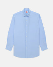 Made In Usa Thomas Mason Spread Collar Dress Shirt Classic Fit