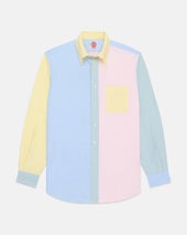 Made In Usa Colorblock Oxford Cloth Fun Shirt Classic Fit