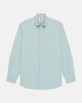 Made In Usa Green Oxford Cloth Button Down Shirt Classic Fit