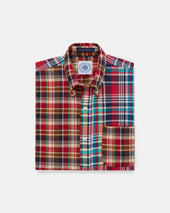 Short Sleeve Madras Fun Shirt Classic Fit