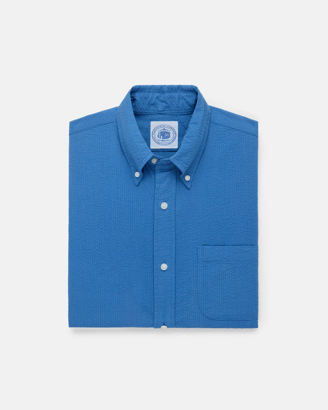 Short Sleeve Seersucker Sport Shirt Classic Fit