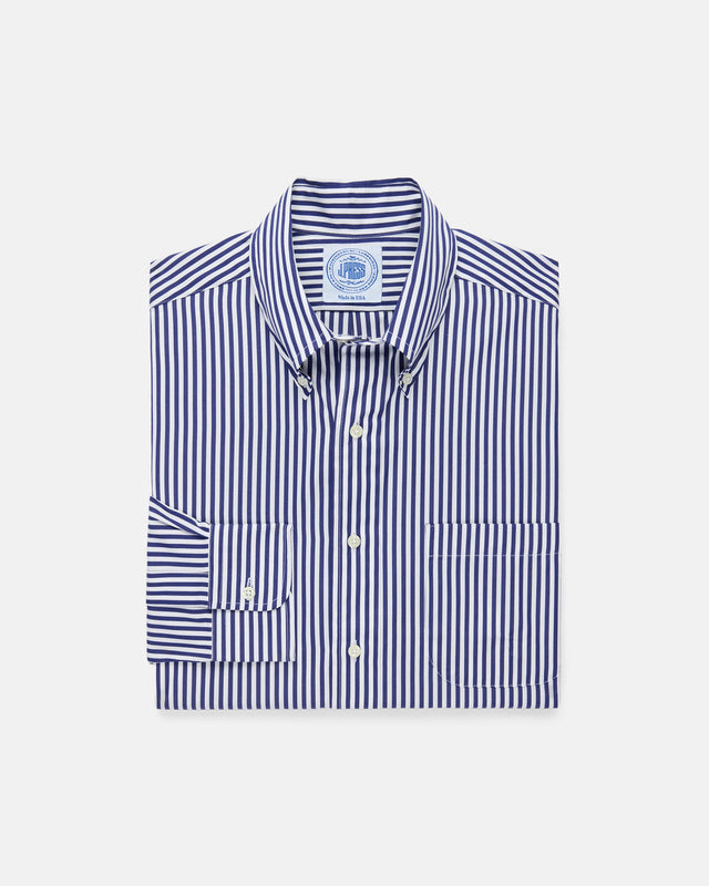 Made In Usa Bold Stripe Sport Shirt Classic Fit