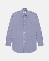 Made In Usa Bold Stripe Sport Shirt Classic Fit