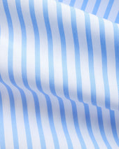 Made In Canada Light Butcher Stripe Button Down Shirt Classic Fit