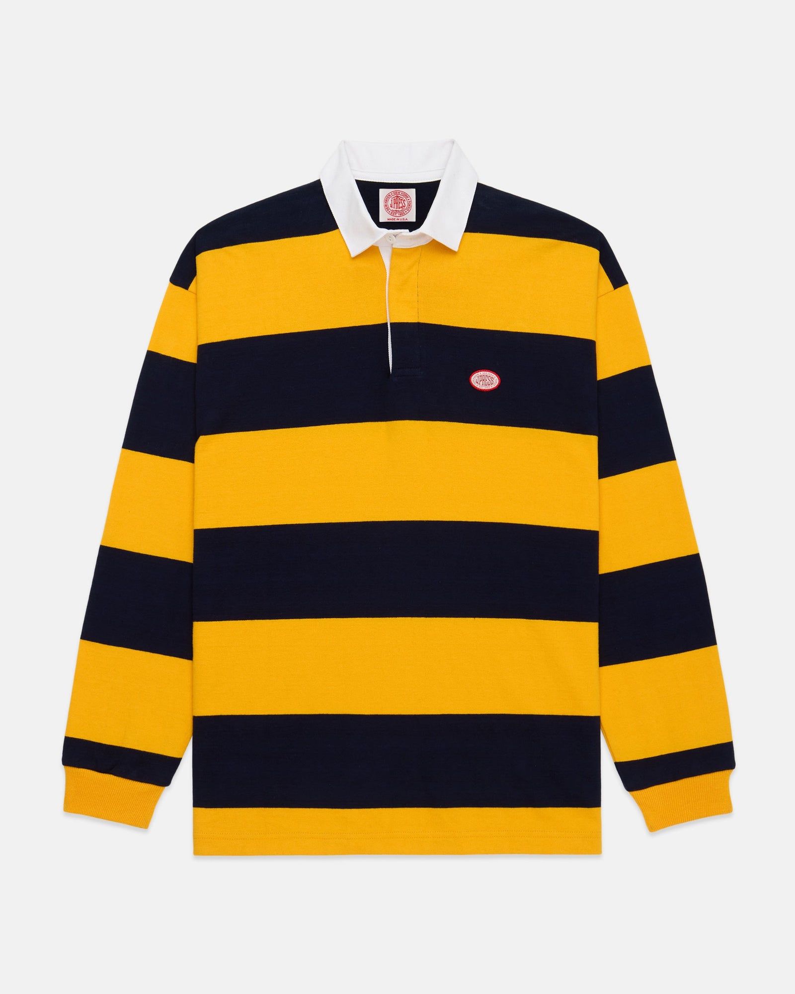 Made In Usa Guard Stripe J Press Seal Cotton Rugby