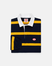 Made In Usa Bar Stripe J Press Seal Cotton Rugby