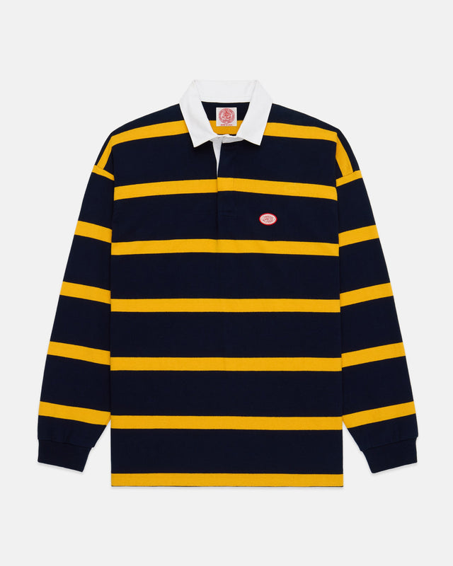 Made In Usa Bar Stripe J Press Seal Cotton Rugby