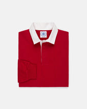 Made In Usa Red Cotton Rugby