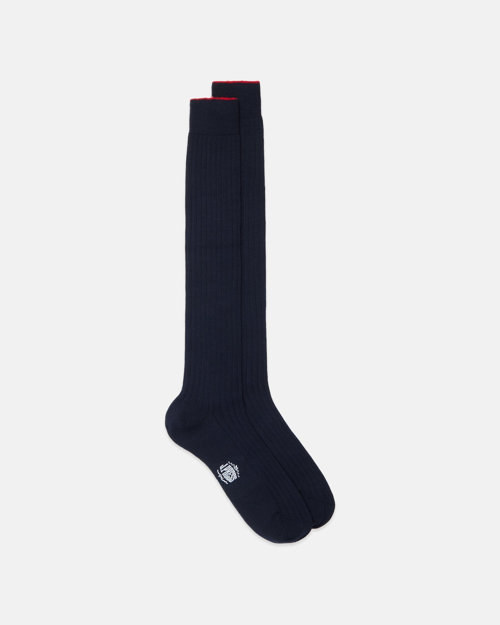 Made In Italy Over The Calf Merino Wool Socks