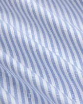 Made In Canada University Stripe Cotton Oxford Cloth Pajamas