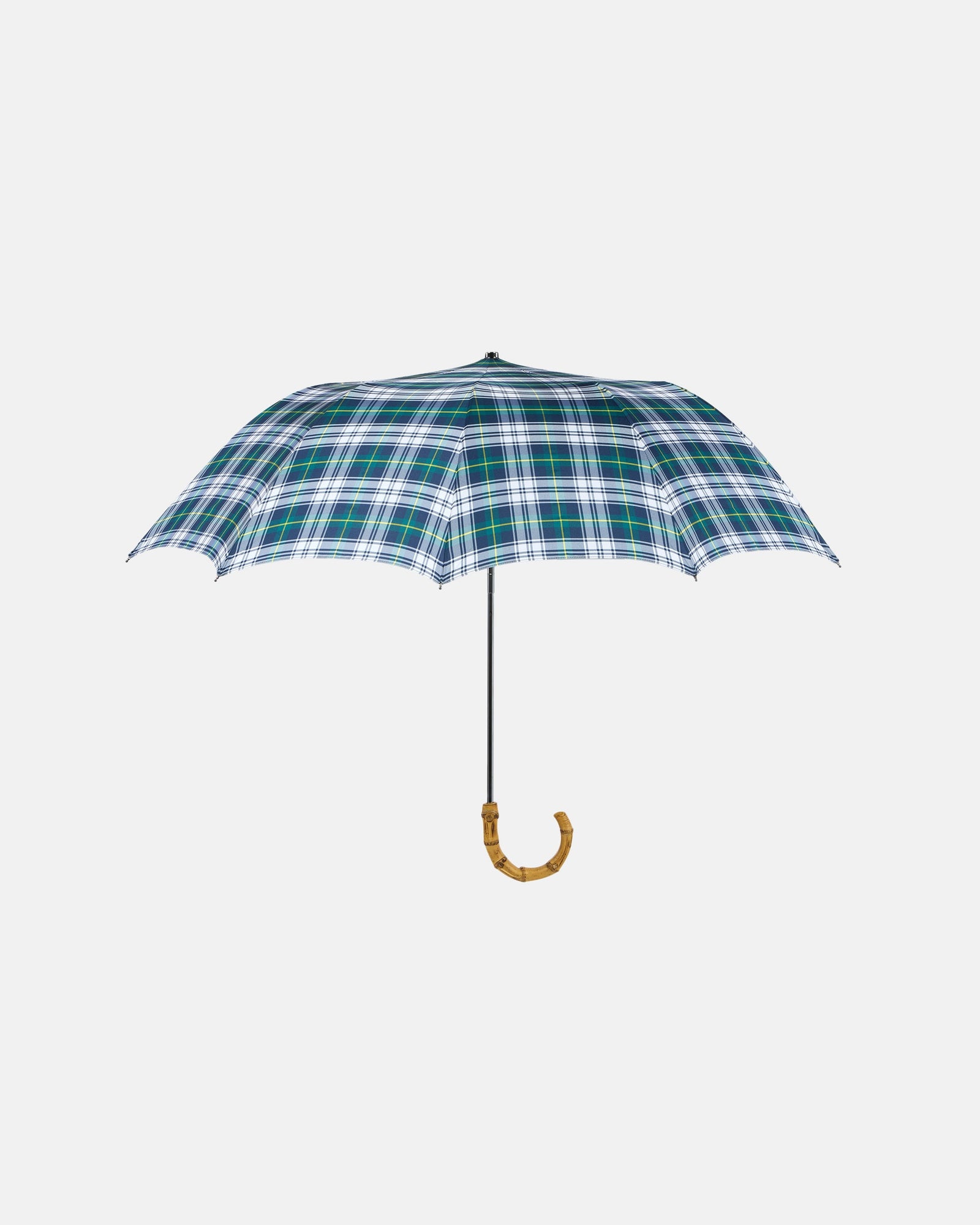 Made In England Dress Gordon Tartan Fox Frame Folding Umbrella