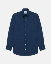 Made In Usa Thomas Mason Linen Shirt Classic Fit