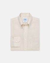 Made In Usa Thomas Mason Linen Shirt Classic Fit