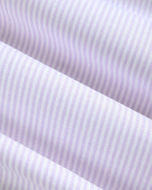 Made In Usa Light Purple University Stripe Oxford Shirt Classic Fit
