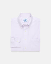 Made In Usa Light Purple University Stripe Oxford Shirt Classic Fit