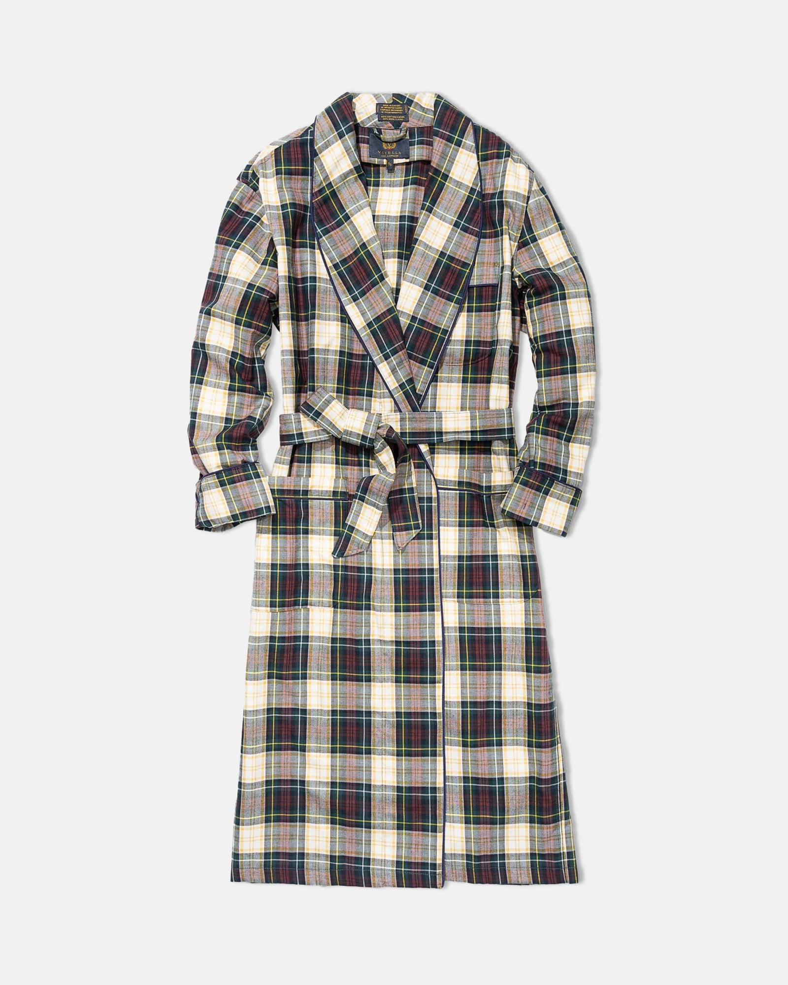 Made In Canada Viyella Weathered Campbell Tartan Robe
