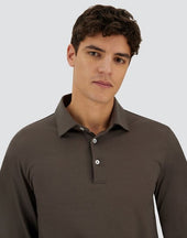 Resort Polo Shirt In Soft Wool Jersey