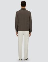Resort Polo Shirt In Soft Wool Jersey