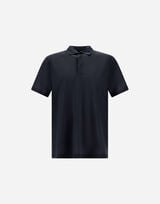 JERSEY CREPE POLO SHIRT