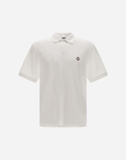 No Basic Cotton Pique Polo Shirt
