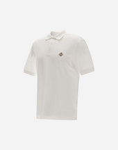 No Basic Cotton Pique Polo Shirt