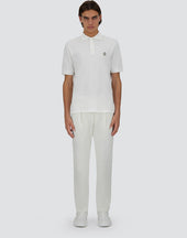 No Basic Cotton Pique Polo Shirt