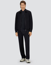 Polo Shirt In Superfine Cotton Stretch