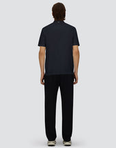 Polo Shirt In Superfine Cotton Stretch