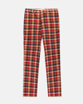 Made In Usa Red Authentic Madras Trouser