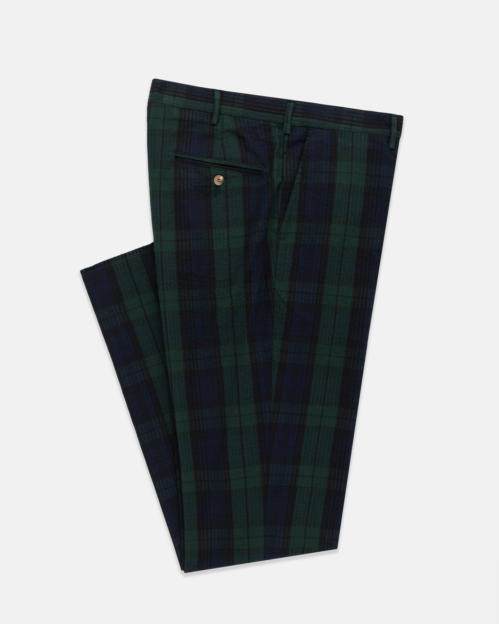 Made In Usa Watch Tartan Seersucker Trouser