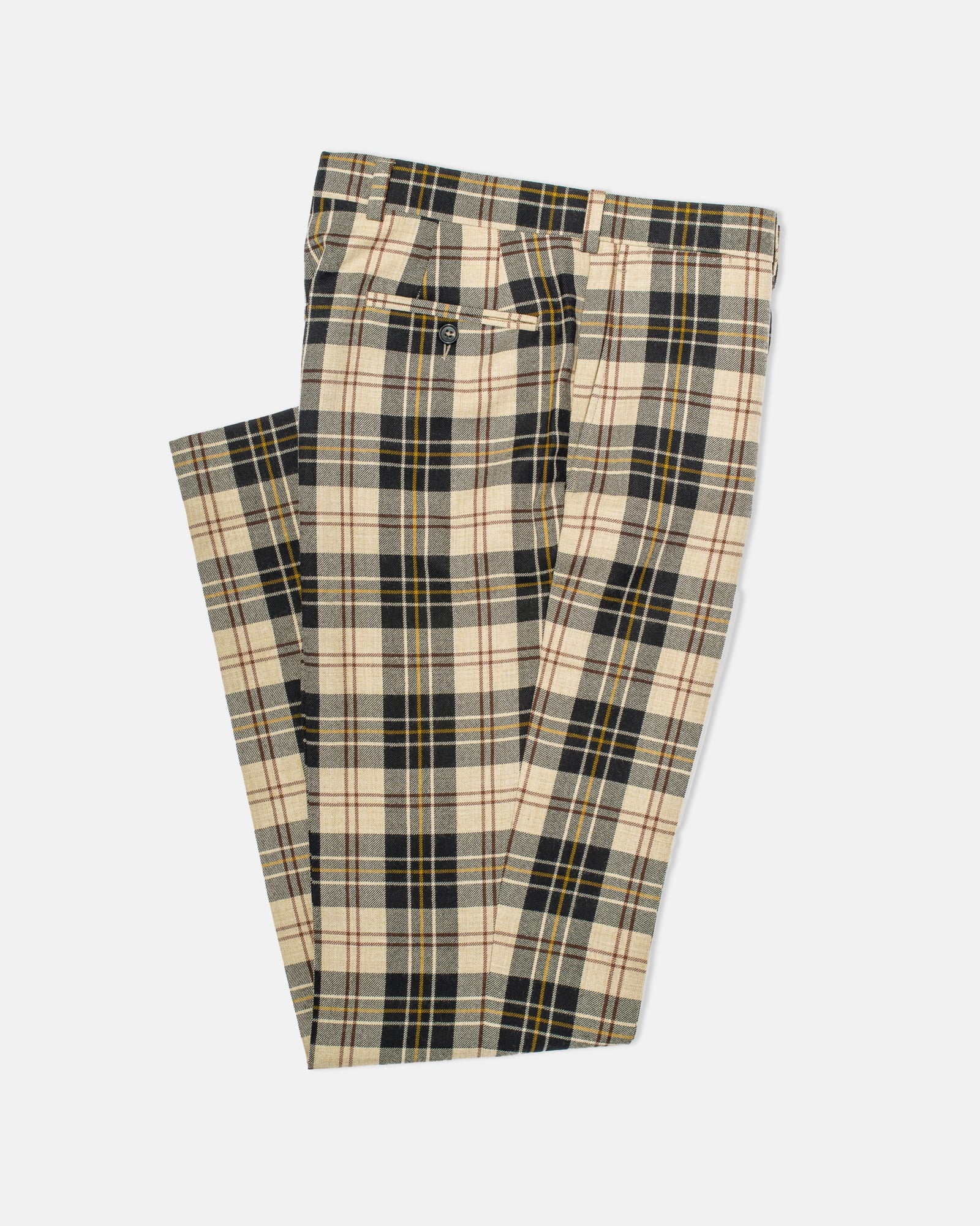 Made In Canada Macpherson Dress Tartan Wool Trouser