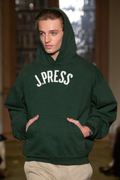 Made In Usa Dark Green J Press Arch Hoodie
