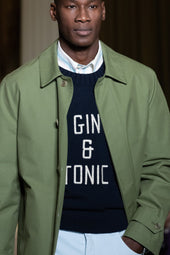 Made In England Light Green Waterproof Raincoat
