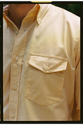 Made In Usa Flap Pocket Oxford Cloth Button Down Sportshirt Classic Fit