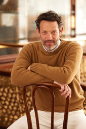 Made In Scotland Camelhair Crewneck Sweater