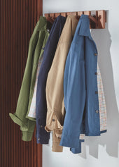 Made In England Drywax Cotton Overshirt