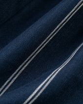 Made In Canada Double Stripe Cotton Linen Blazer