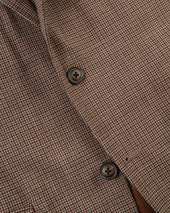 Made In Usa Mini Check Fox Air Wool Sport Coat