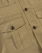 Made In England Cotton Safari Jacket