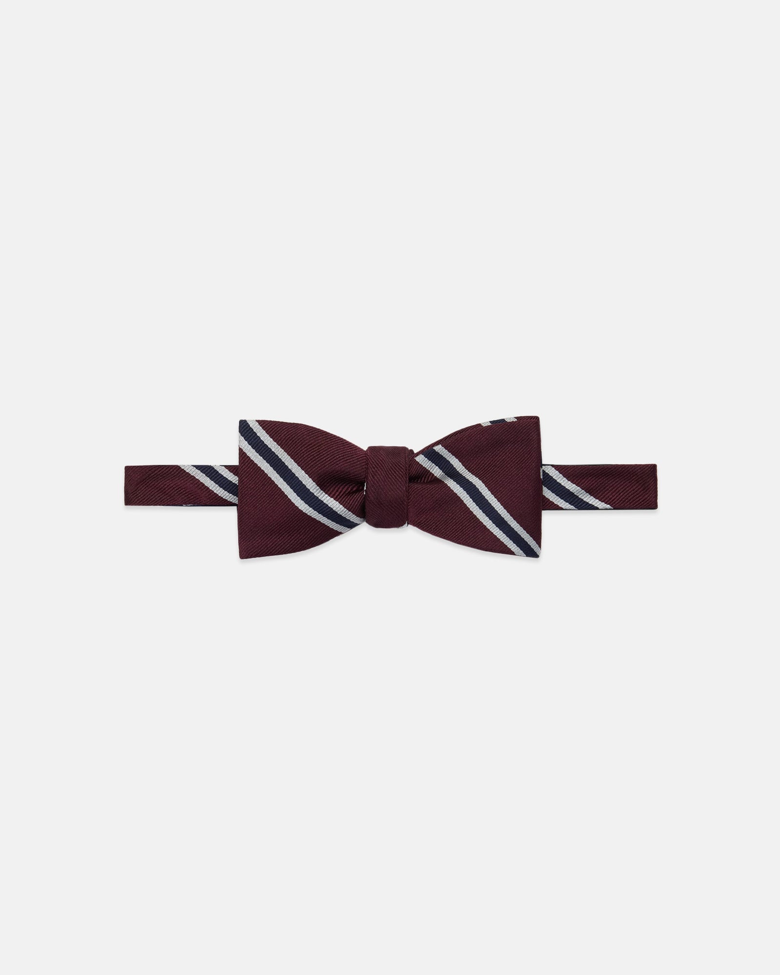 Made In Uk Old Cholmeleians Regimental Bow Tie