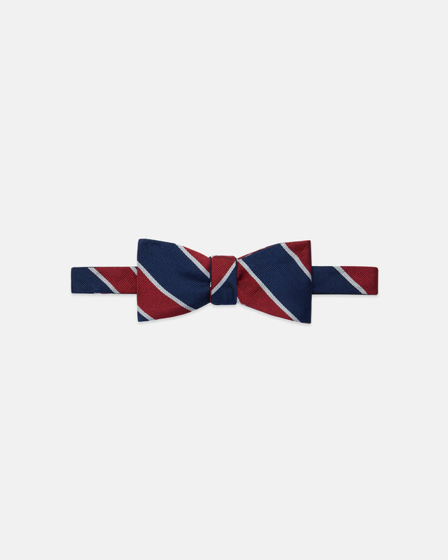 Made In Uk London University Regimental Bow Tie
