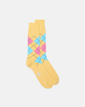 Made In Italy Argyle Cotton Socks