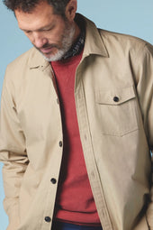 Made In England Drywax Cotton Overshirt
