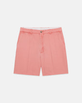Red Washed Canvas Cape Cod Shorts