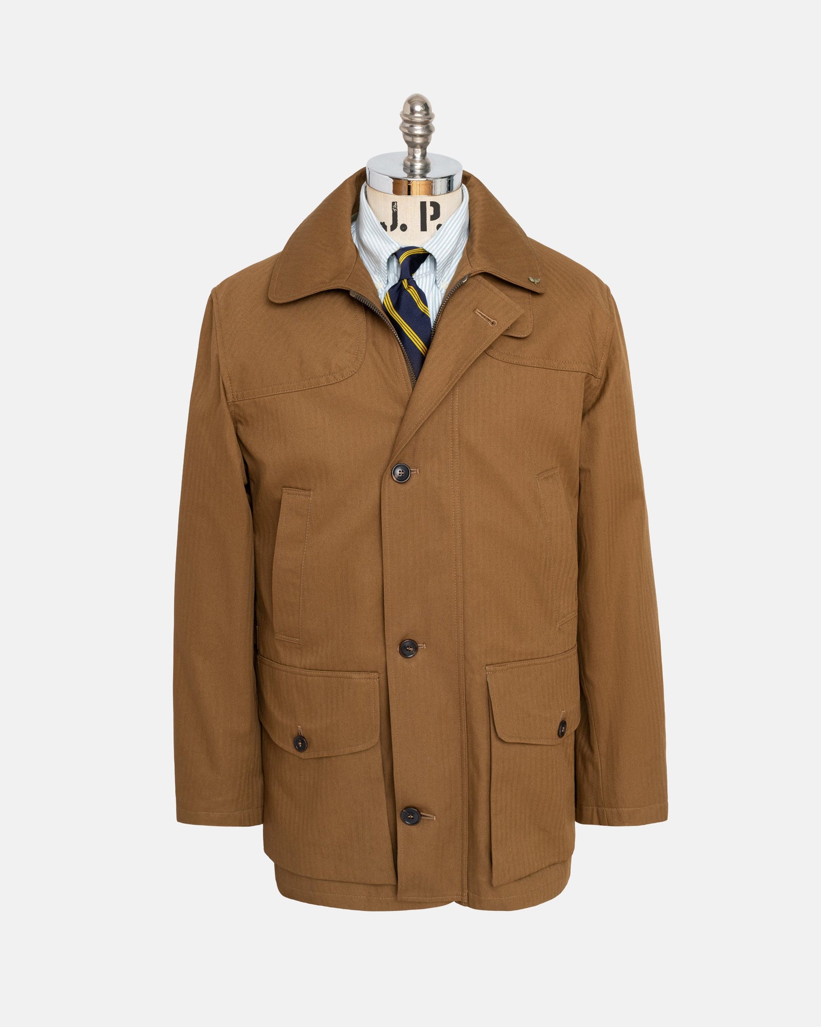 Made In Uk Cotton Field Coat