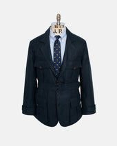 Made In England Linen Safari Jacket