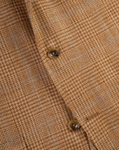 Made In Usa Light Brown Prince Of Wales Sport Coat