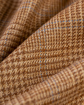 Made In Usa Light Brown Prince Of Wales Sport Coat