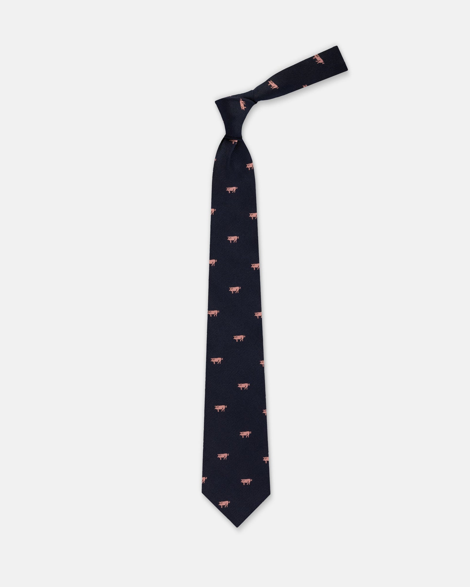 Made In Uk Large Pig Club Tie